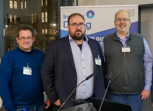 Arndt-Malte Bümmerstede, LUDWIG FREYTAG GmbH & Co. Kommanditgesellschaft, Prof. Dr. techn. Till-Heinrich Carstens, Jade Hochschule, Timo Göbel, LUDWIG FREYTAG GmbH & Co. Kommanditgesellschaft (Foto: Jan Jesko Mantey, Universität Oldenburg) Arndt-Malte Bümmerstede, LUDWIG FREYTAG GmbH & Co. Kommanditgesellschaft, Prof. Dr. techn. Till-Heinrich Carstens, Jade Hochschule, Timo Göbel, LUDWIG FREYTAG GmbH & Co. Kommanditgesellschaft (Foto: Jan Jesko Mantey, Universität Oldenburg)