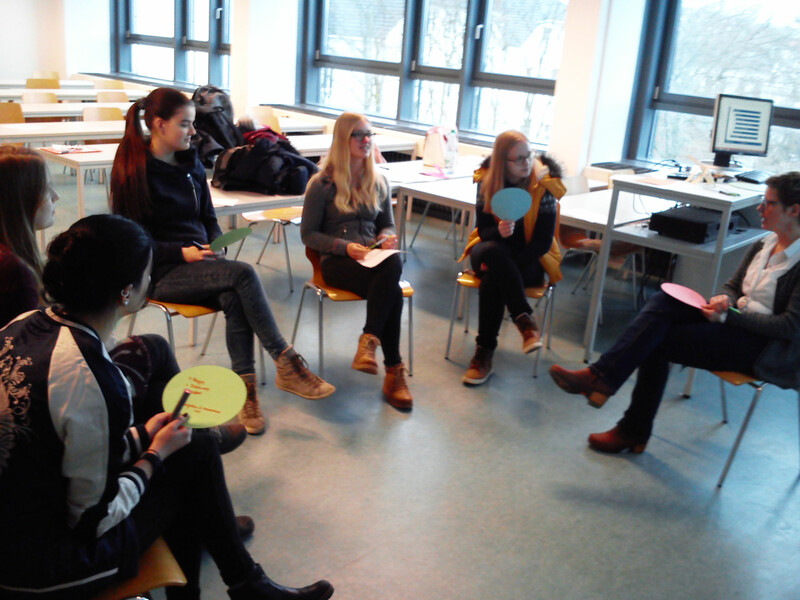 Technikantinnen beim Coaching mit Monika Pape Technikantinnen beim Coaching mit Monika Pape