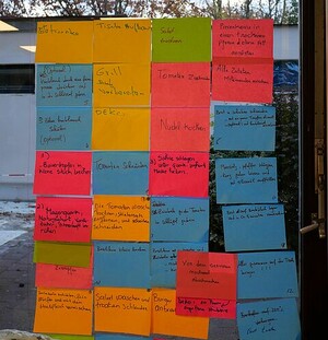 Foto: Scrum Board