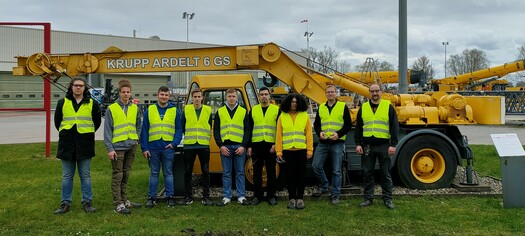 Exkursion zu Kooperationspartnern beim Studium auf Probe